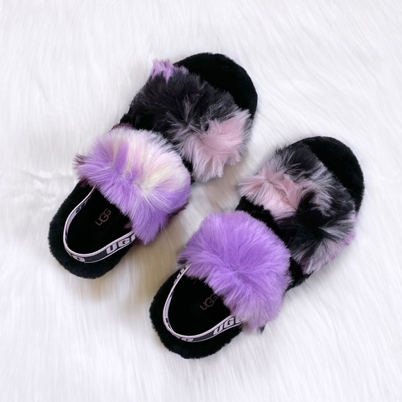 UGG Oh Yeah Tie Dye Slide Slipper Sandals - Picture 2 of 7